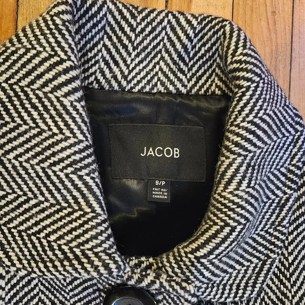 Jacob Wool Coat - Picture 2 of 3